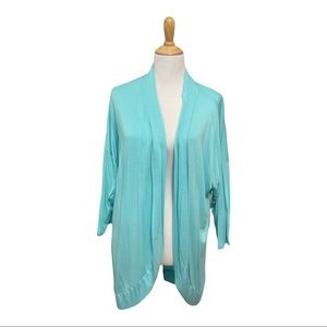 Light weight Light blue cardigan size 1X
